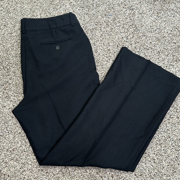 Theory black wool blend pants size 4 office career - Picture 9 of 9